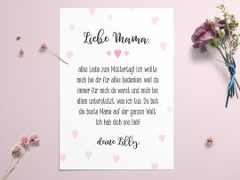 Kostenlose Brief-Vorlage zum Ausdrucken