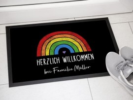 Fußmatte Regenbogen