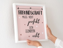 Galerierahmen Motiv Freundschaft