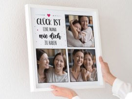 Galerierahmen Motiv Glück ist
