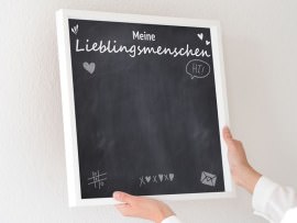 Galerierahmen Motiv Lieblingsmenschen