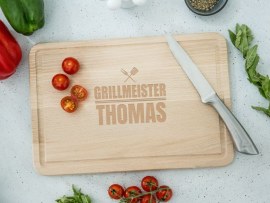 Holzschneidebrett Grillmeister