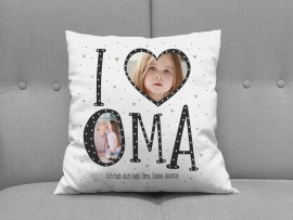 Personalisiertes Kissen für Oma