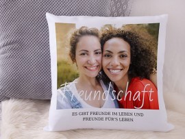 Kissen Freundschaft