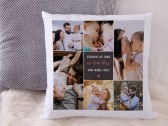Premiumkissen mit Foto-Collage
