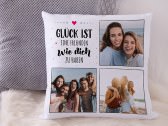 Fotokissen Glück ist