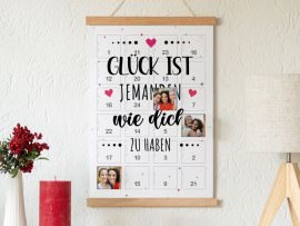 Poster-Adventskalender Titelbild Glück ist