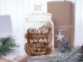 Graviertes Keksglas