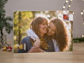 Premium-Adventskalender mit Foto bedruckt