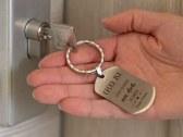 Schlüsselanhänger mit Gravur