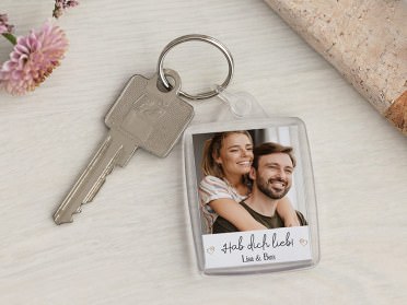personalisierter Schlüsselanhänger – Wunsch.Punkt