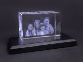 3D Glasfoto
