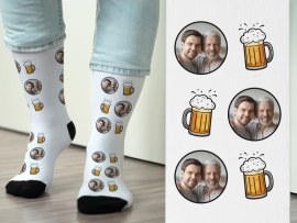 Personalisierte Socken Bier