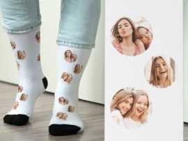 Personalisierte Socken Freundinnen