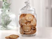Keksglas mit Gravur