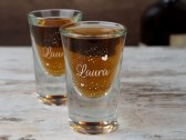Schnapsglas mit Gravur