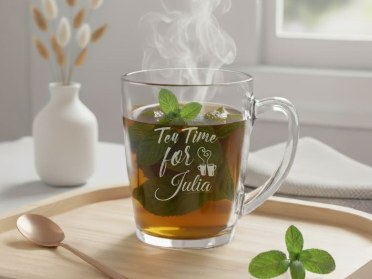 Teeglas Massives Glas