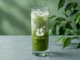 Trinkglas graviert mit Name