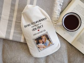 Personalisierte Wärmflasche