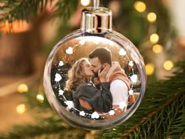 Baumschmuck mit Foto