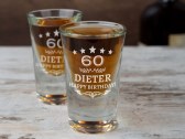Schnapsglas mit Gravur