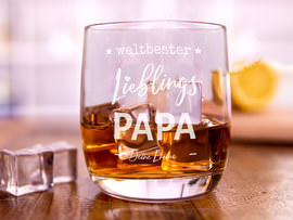 Whiskyglas bester Papa