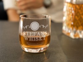 Personalisiertes Whiskyglas