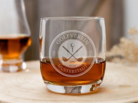 Whiskyglas graviert mit Logo