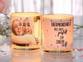 Windlicht für die beste Freundin