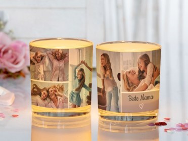 Personalisierte Windlichter als Wohndeko