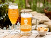 Biergläser mit Gravur