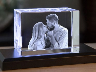 3D Glasfoto