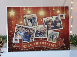 Foto-Adventskalender Sarotti Familienfotos