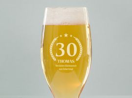 Bierglas Geburtstag