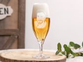 Bierglas mit Fotogravur