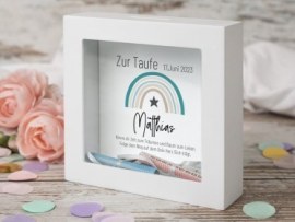 Bilderrahmen-Spardose