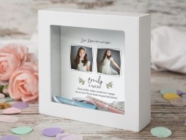 Bilderrahmen-Spardose zur Kommunion