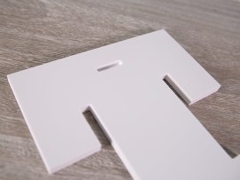 Deko-Buchstaben Wandhalterung