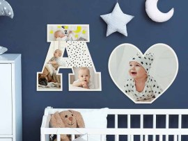 Dekobuchstaben fürs Kinderzimmer