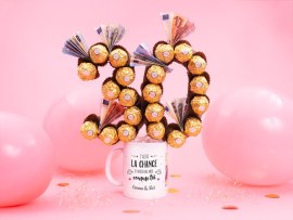 Dekozahl als Geldgeschenk