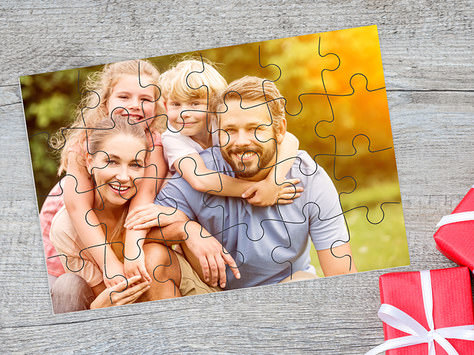 Bedrucktes Foto-Puzzle