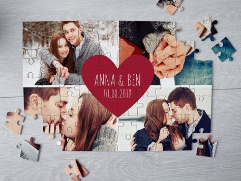 Foto-Puzzle personalisiert