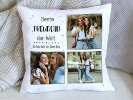 Kissen für beste Freundin