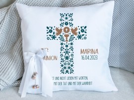 Kissen Geldgeschenk Kommunion