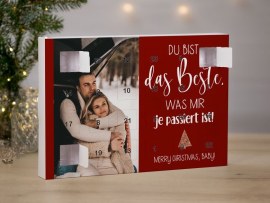 Adventskalender zum Selbstbefüllen Liebesgeschenk