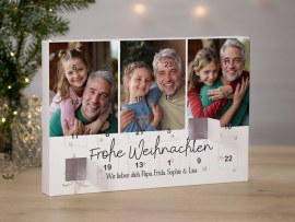 Adventskalender zum Selbstbefüllen Frohe Weihnachten