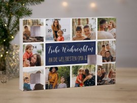 Adventskalender zum Selbstbefüllen Familie