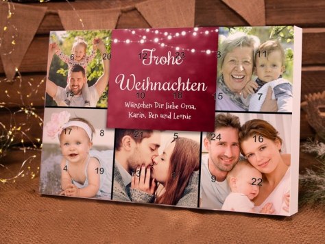 Premium-Adventskalender für Oma