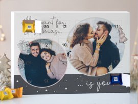 Premium-Adventskalender Motiv Liebe