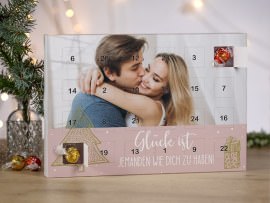Premium-Adventskalender Motiv Liebe